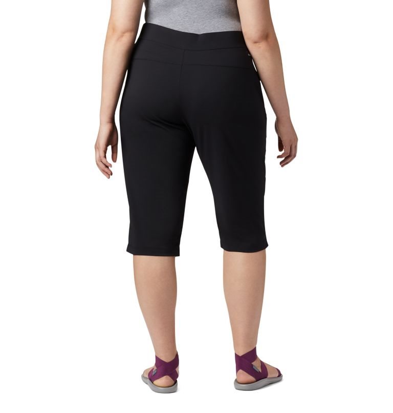 Pantaloni Sport Columbia Anytime Casual Capris Dama Negrii | Plus Size YLZS87A09